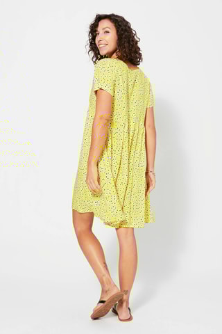 Robe patineuse - Jaune
