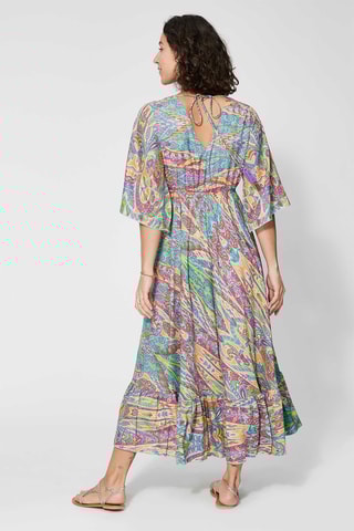 Robe longue - 
Multicolore