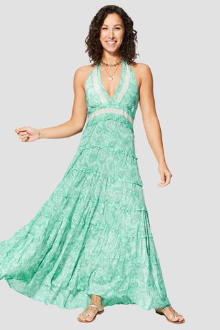 Robe longue - Vert