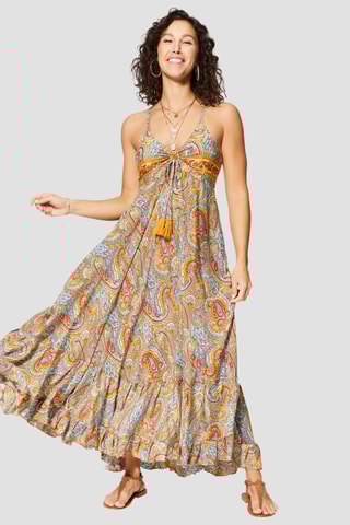 Robe longue - Orange