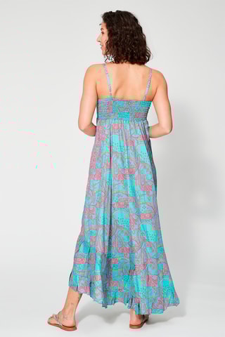 Robe longue - Turquoise