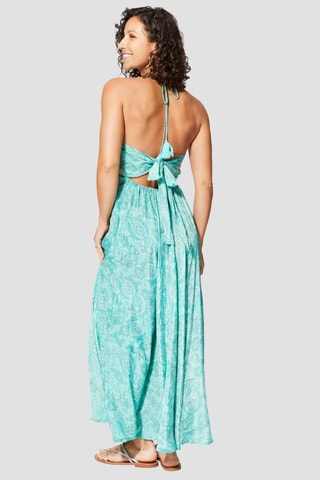Robe longue - Turquoise