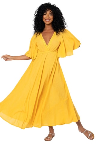Robe longue - Jaune