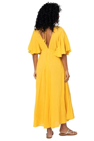 Robe longue - Jaune