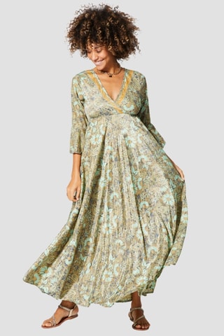 Robe longue - Vert