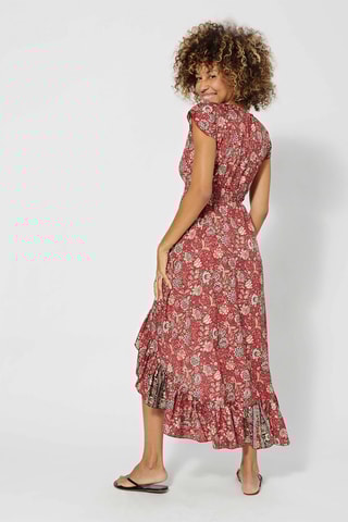 Robe longue - Rouge