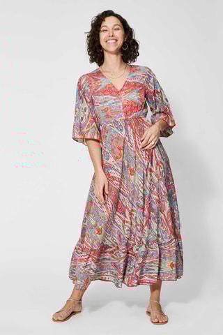 Robe longue - Rouge