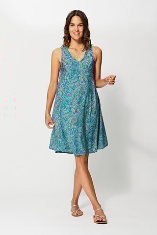 Robe patineuse - Turquoise