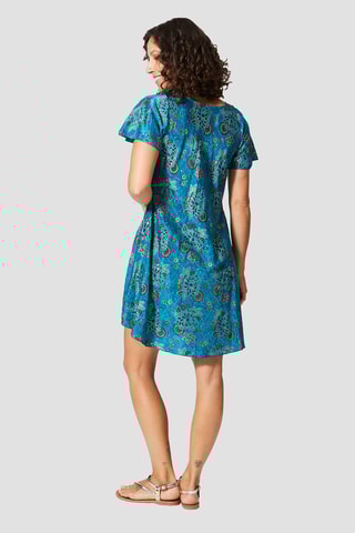 Robe patineuse - Bleu