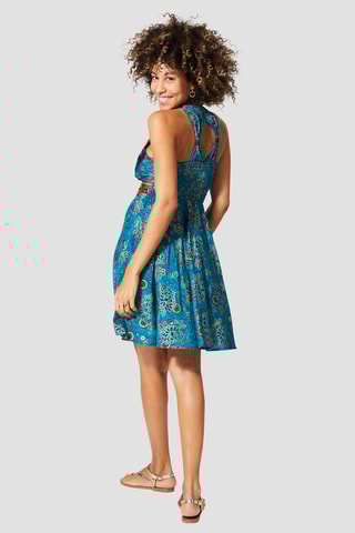 Robe patineuse - Bleu