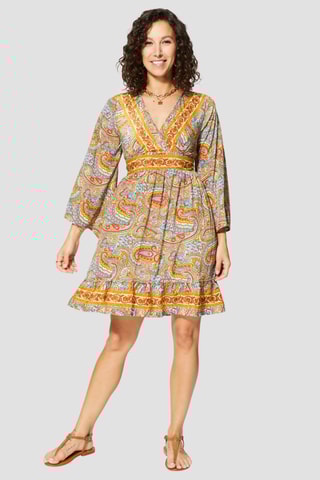 Robe courte - Beige