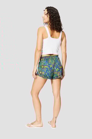 Short - Bleu et vert 