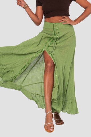 Jupe longue - Vert