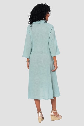 Robe chemise - Ciel