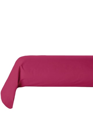 2 taies de traversin en coton 57 fils/cm² - Fuchsia