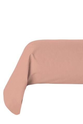 2 taies de traversin en coton 57 fils/cm² - Rose