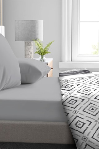 Drap-housse - Gris