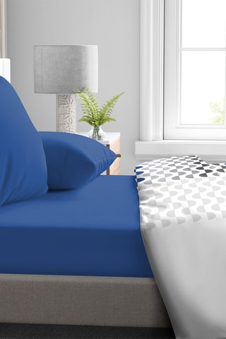Drap-housse - Bleu