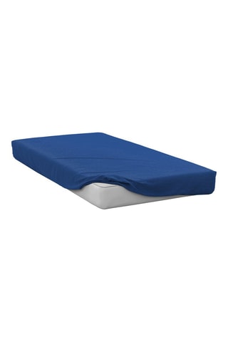 Drap-housse - Bleu