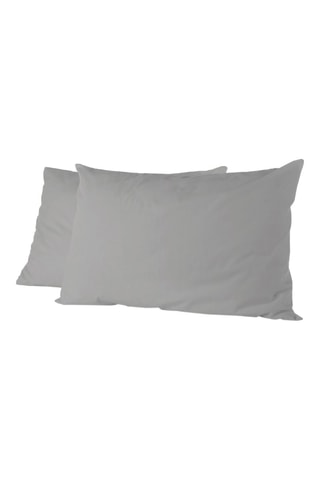 2 taies d'oreiller - Gris