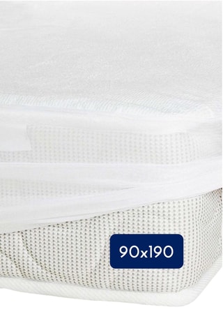 Protège-matelas - Blanc