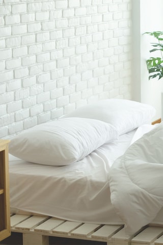 Couette antiacarien 350 g/m² - Blanc