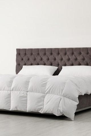 Couette en percale de coton 500 g/m² - Blanc