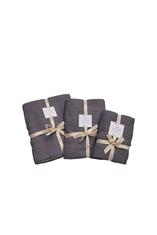 Serviette de toilette - Anthracite  - 50 x 100 cm