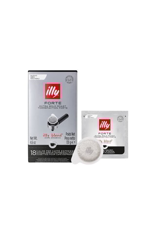 Sterk Gebrande Koffie Illy - 12 x 18 E.S.E.-pads.