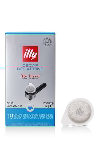 Cafeïnevrije Koffie Illy 12 x 18 pads
