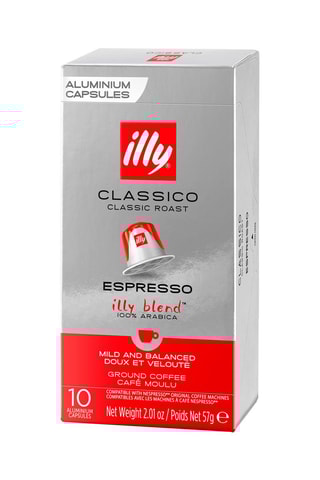 Koffie Classico Expresso Illy 
10 x 10 capsules
