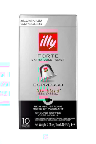 Koffie Forte Expresso Illy 
10 x 10 capsules