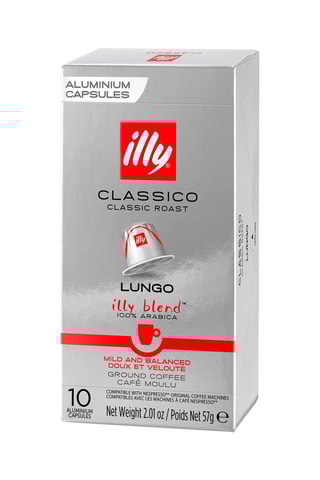 Koffie Classico Lungo Illy 
10 x 10 capsules
