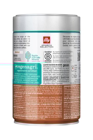 6 Blikken Arabica Koffiebonen Sélection Brésil Cerrado Mineiro - 6 x 250 g