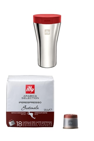 2 x 6 Pakketten van 18 Koffiecapsules Iperespresso Guatemala en Gratis Mok