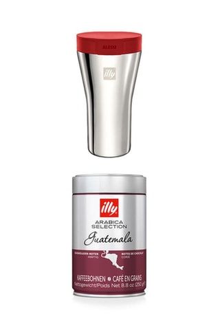 6 blikken espressobonen Arabica Colombia Illy.