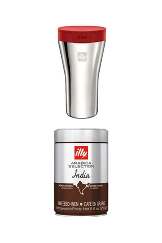 6 blikken espressobonen Arabica Colombia Illy.