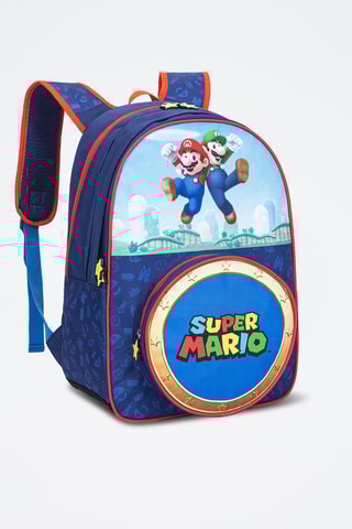 Rugtas Mario en Luigi Super Mario - Donkerblauw
