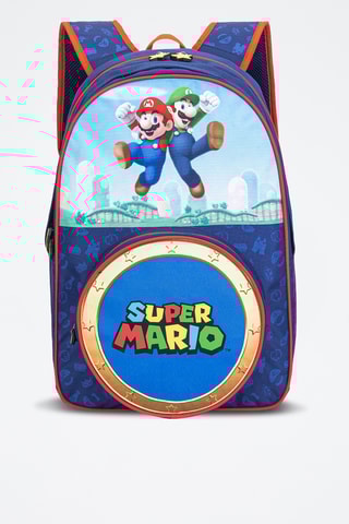 Rugtas Mario en Luigi Super Mario - Donkerblauw
