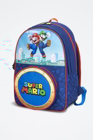 Rugtas Mario en Luigi Super Mario - Donkerblauw