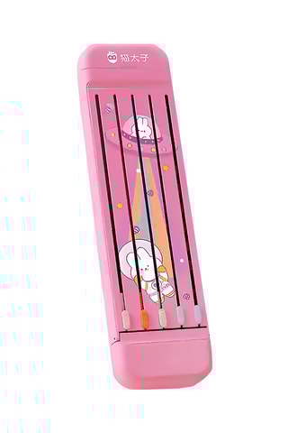 Gevulde Etui - 7-delig Roze