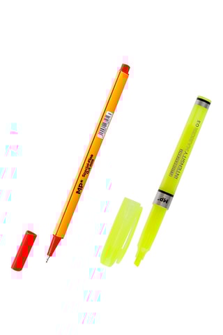 3 Markeerstiften - 3 Inktkleuren