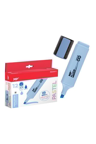 12 Highlighters - Blauwe Inkt