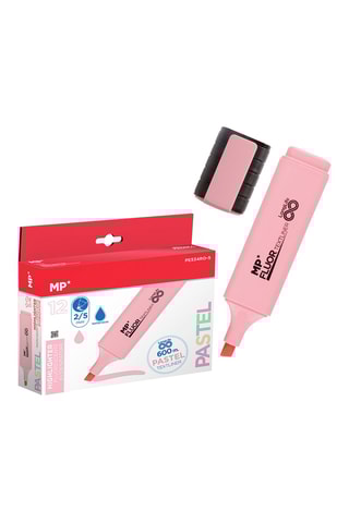 12 Markeerstiften - Roze Inkt 