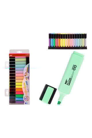 16 Highlighters - 16 Inktkleuren