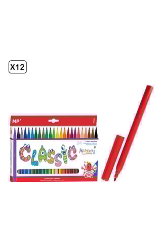 24 Gelpennen - 24 Inktkleuren