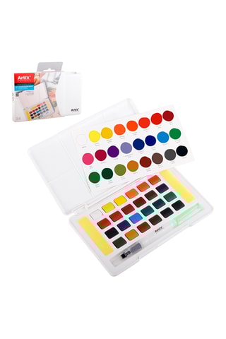 Palet Aquarelverf - 24 Kleuren
