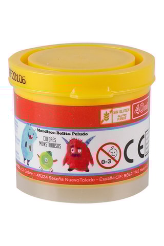 6 Potjes Vloeibare Plakkaatverf - 6 x 40 ml - Geel