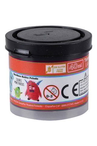 6 Potjes Vloeibare Plakkaatverf - 6 x 40 ml - Zwart