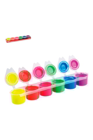 6 Potjes Plakkaatverf - 6 x 15 ml